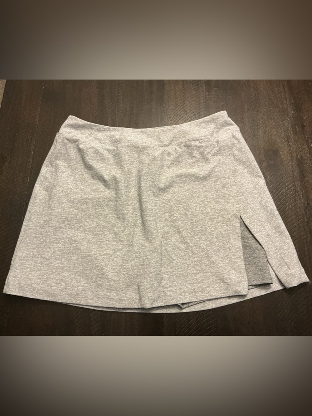 Outdoor Voices Heather Gray Mini Skirt